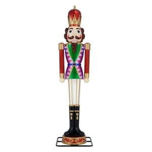 Track Stock of 9' Christmas Nutcracker Blow Mold - Multicolor
