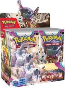 Track Stock of Pokemon Paldea Evolved Booster Display Box
