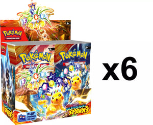 Track Stock of Pokemon Surging Sparks Case (6 ct Booster Boxes)