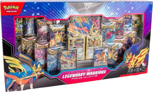 Track Stock of Pokemon Legendary Warriors Premium Collection