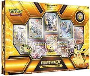Track Stock of Pokemon TCG Pikachu EX Legendary Premium Collection Box