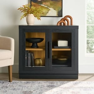 Track Stock of Better Homes & Gardens Ezra Accent Cabinet