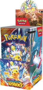 Track Stock of Pokemon Surging Sparks Booster Display