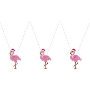 Track Stock of 12 in. Twinkling LED Flamingos (3-Pack) Y51