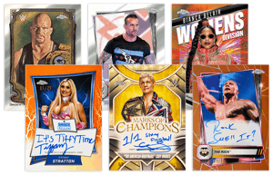 Track Stock of 2025 Topps WWE Chrome Track Stock of 2025 Topps WWE Chrome