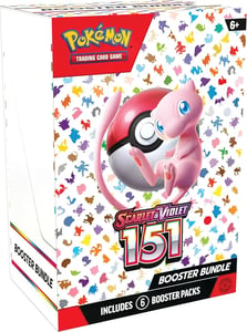 Track Stock of Pokemon Scarlet and Violet 151 Booster Bundle