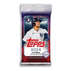Track Stock of 2024 Topps MLB Series 2 Baseball Retail Pack Track Stock of 2024 Topps MLB Series 2 Baseball Retail Pack