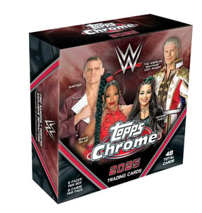 Track Stock of 2025 Topps Chrome WWE Mega Box Track Stock of 2025 Topps Chrome WWE Mega Box