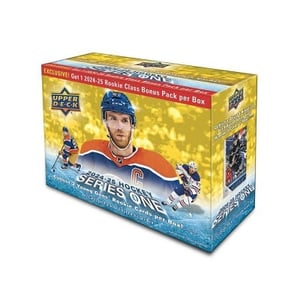 Track Stock of Upper Deck NHL Series One Hockey Mega Box 2024-25 Track Stock of Upper Deck NHL Series One Hockey Mega Box 2024-25