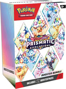Track Stock of Pokemon Prismatic Evolutions - Booster Bundle