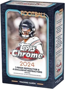 Track Stock of Topps Football Chrome Blaster Box Track Stock of Topps Football Chrome Blaster Box