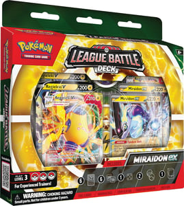 Track Stock of Pokemon Miraidon ex League Battle Deck