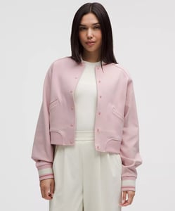 Track Stock of lululemon Snap-Front Collegiate Jacket