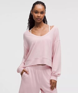 Track Stock of lululemon BeCalm Scoop-Neck Pullover