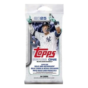 Track Stock of 2025 Topps Series 1 Baseball Jumbo Fat Pack Track Stock of 2025 Topps Series 1 Baseball Jumbo Fat Pack