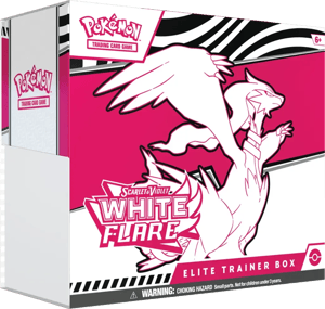 Track Stock of Pokemon White Flare Elite Trainer Box