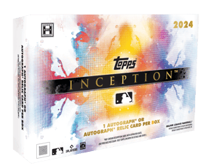 Track Stock of 2024 Topps Inception Baseball - Hobby Box Track Stock of 2024 Topps Inception Baseball - Hobby Box