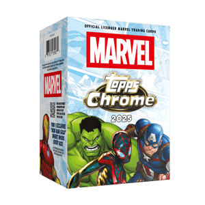 Track Stock of 2025 Marvel Comics Chrome - Value Box Track Stock of 2025 Marvel Comics Chrome - Value Box