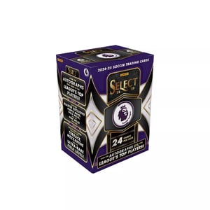 Track Stock of 2024-25 Panini Select Premier League Soccer Blaster Box Track Stock of 2024-25 Panini Select Premier League Soccer Blaster Box