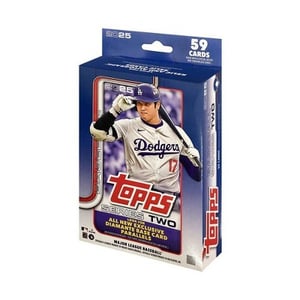 Track Stock of 2025 Topps MLB Series Two Baseball Hanger Box Track Stock of 2025 Topps MLB Series Two Baseball Hanger Box
