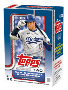 Track Stock of 2025 Topps Baseball Series 2 Value Box Track Stock of 2025 Topps Baseball Series 2 Value Box