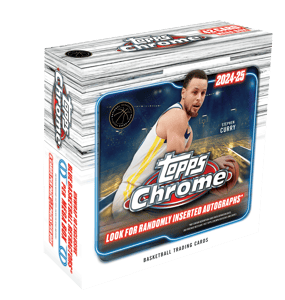 Track Stock of 2024-25 Topps NBA Chrome Basketball Mega Box Track Stock of 2024-25 Topps NBA Chrome Basketball Mega Box