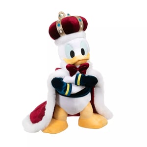 Track Stock of King Donald Duck Plush 