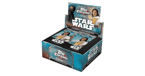 Track Stock of 2025 Topps Chrome Star Wars Hobby Box Track Stock of 2025 Topps Chrome Star Wars Hobby Box