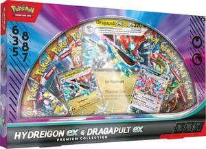 Track Stock of Pokemon Hydreigon ex & Dragapult ex Premium Collection