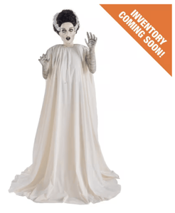 Track Stock of Animated LED Bride of Frankenstein 6ft