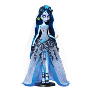 Track Stock of Monster High Skullector: Emily in Gothic Wedding Dress
