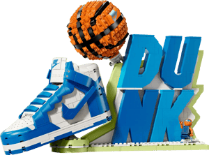 Track Stock of LEGO Nike Dunk x LEGO Set - 43008