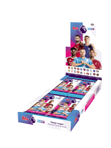 Track Stock of Topps Premier League 2026 Hobby Box Track Stock of Topps Premier League 2026 Hobby Box