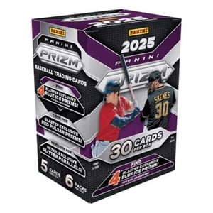 Track Stock of 2025 Panini Prizm Baseball Blaster Box Track Stock of 2025 Panini Prizm Baseball Blaster Box