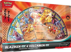 Track Stock of Pokemon Blaziken ex & Volcanion ex Premium Collection
