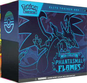 Track Stock of Pokemon Phantasmal Flames Elite Trainer Box