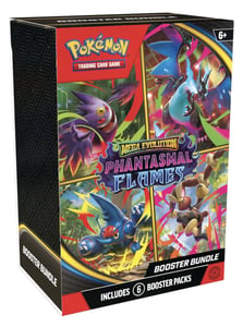 Track Stock of Pokemon Phantasmal Flames Booster Bundle