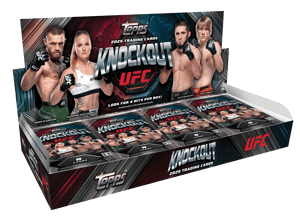 Track Stock of 2025 Topps Knockout UFC Hobby Box Track Stock of 2025 Topps Knockout UFC Hobby Box