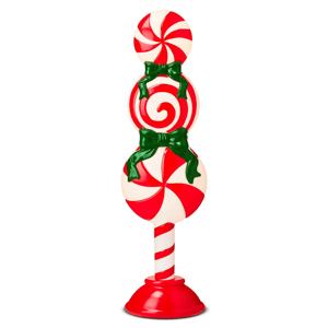 Track Stock of Lighted Plastic Blow Mold Candy 42" by Holiday Time