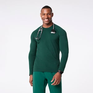 Track Stock of Figs Makato Seamless Longsleeve Underscrub
