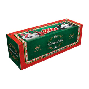 Track Stock of 2025 Topps Holiday Baseball Factory Sealed 3 Tin Case Track Stock of 2025 Topps Holiday Baseball Factory Sealed 3 Tin Case