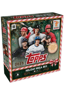 Track Stock of 2025 Topps Holiday Baseball Mega Box Track Stock of 2025 Topps Holiday Baseball Mega Box