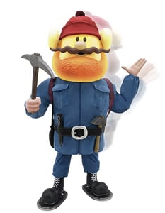 Track Stock of 6-ft Yukon Cornelius Animatronic Yard Decoration