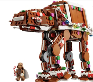 Track Stock of Gingerbread AT-AT Walker