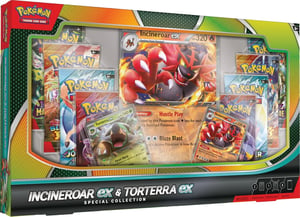 Track Stock of Pokemon Incineroar ex & Torterra ex Special Collection