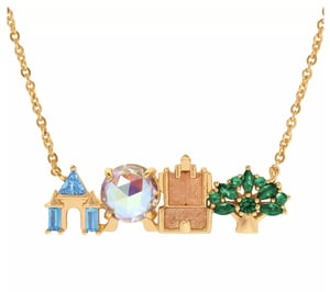 Track Stock of Walt Disney World Attractions Necklace by Girls Crew