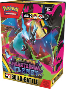 Track Stock of Pokemon Phantasmal Flames Build & Battle Box