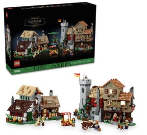 Track Stock of Medieval Town Square #10332