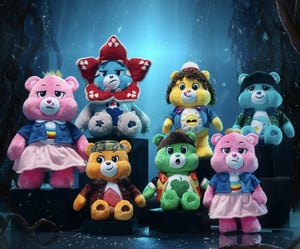 Track Stock of are Bears x Stranger Things Fun Size Plush
