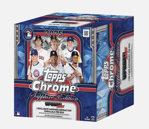 Track Stock of 2025 Topps Chrome Baseball Sapphire Edition Track Stock of 2025 Topps Chrome Baseball Sapphire Edition